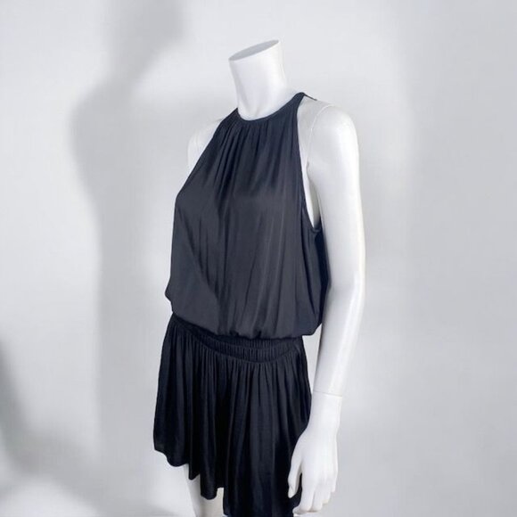 Modern Citizen Blouson Mini Dress Sleeveless Black, Size Medium - Picture 11 of 15